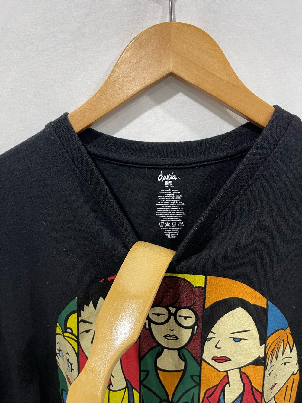 Daria "Whatever" Graphic Tee - Black - Picture 3 of 4